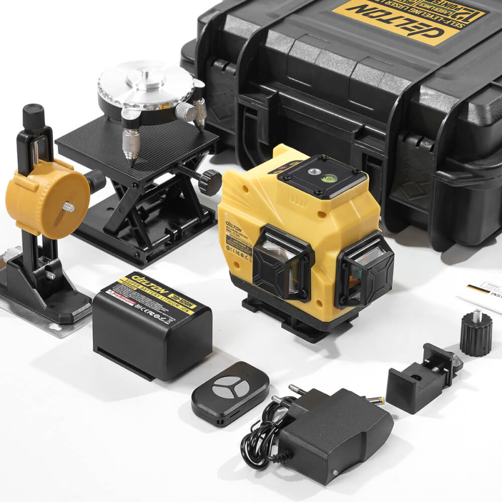 เครื่องวัดระดับเลเซอร์ DELTON รุ่น 3D-12GN 3 มิติ 12 แกน 360 องศา